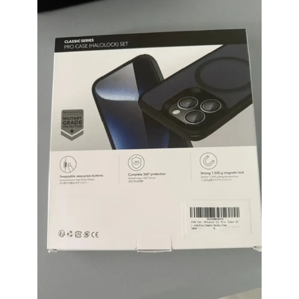 ESR PRO CASE PROTECTION SET IPHONE 15 PRO